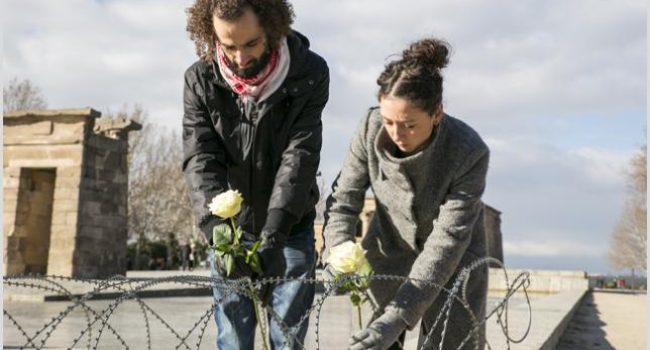Homenaje en Madrid a las víctimas que murieron en Ceuta. Foto: Elena Mora Cuesta - El Diagonal