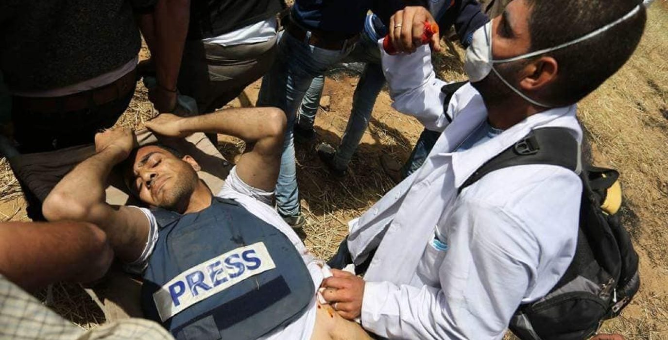 El periodista Yaser Murtaja ha sido una de las víctimas del fuego israelí.