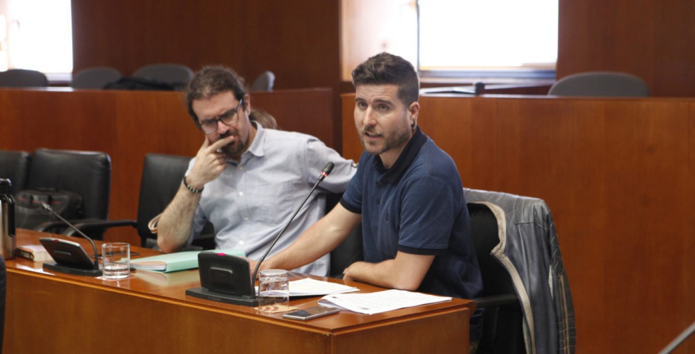 Nacho Escartín, portavoz de Desarrollo Rural de Podemos Aragón. Foto: Podemos Aragón.