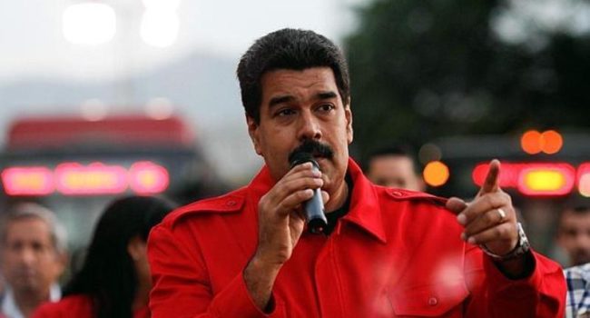 Nicolás Maduro, presidente de la República Bolivariana de Venezuela.