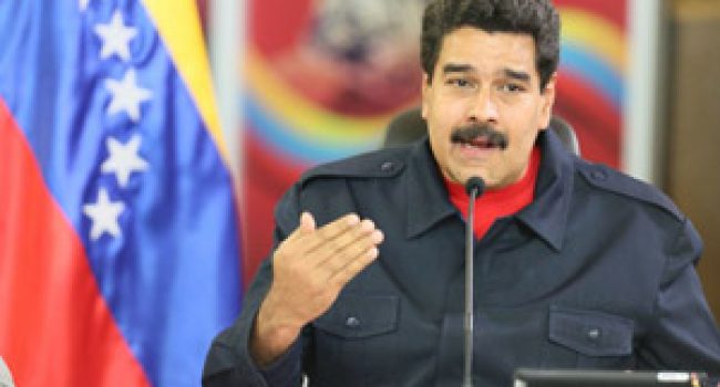 El presidente venezolano Nicolás Maduro.