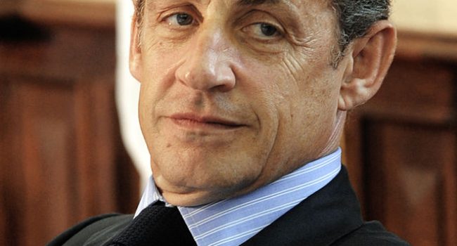 Nicolas Sarkozy.