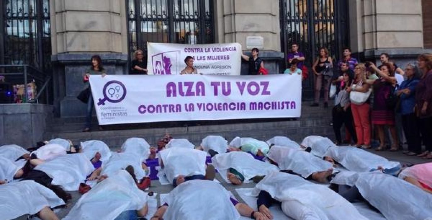 Imagen de una concentración en Zaragoza. Foto: @COFZgz (Archivo)