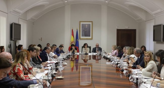 Foto: pacto de estado contra la violencia machista