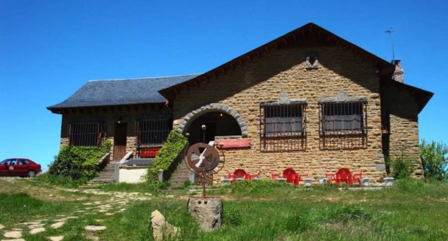 El llamado ‘Parador de Oroel’. | Foto: Ayuntamiento de Chaca