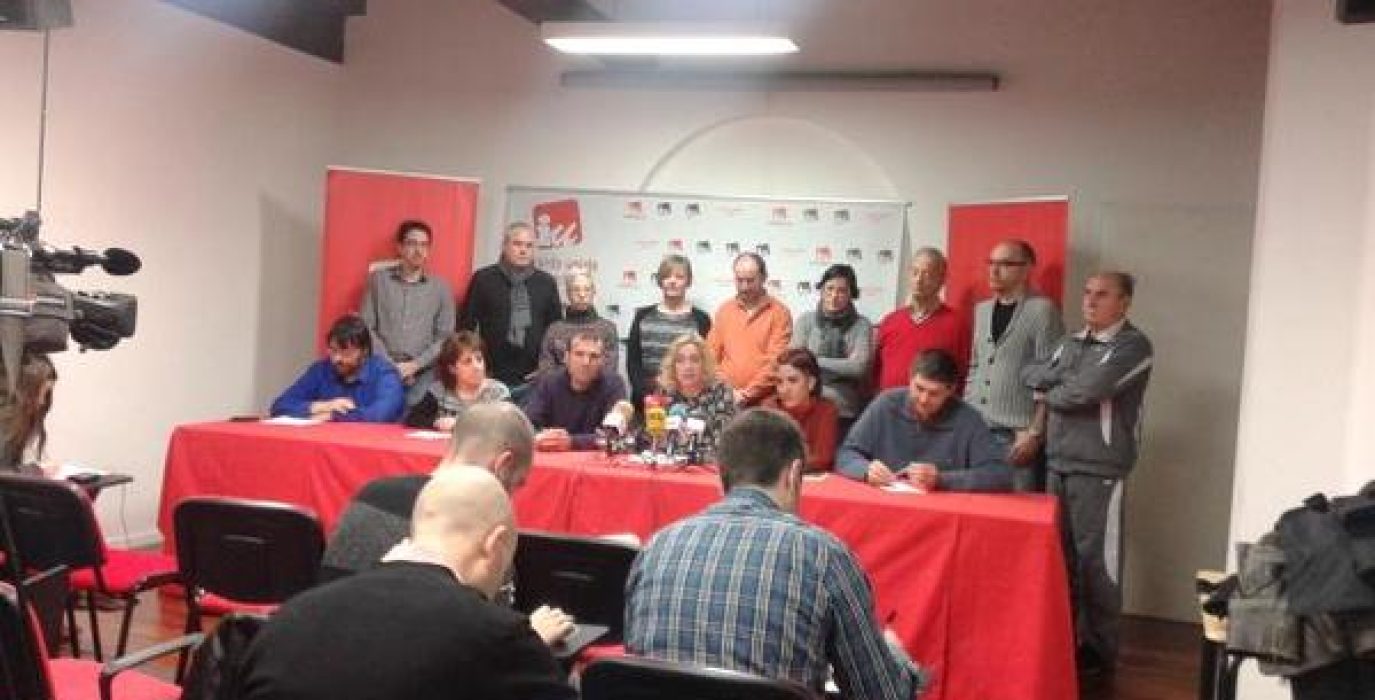 Presentación de la candidatura 'Soñar Aragón para construir Aragón'.