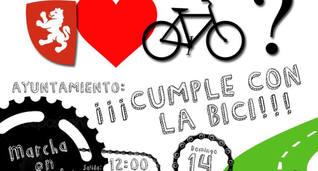 Cartel de Pedalea para el evento de este domingo.