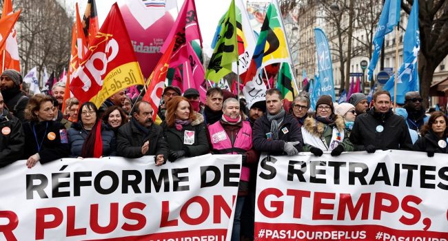 Solidaridad con la lucha pensionista en el Estado francés