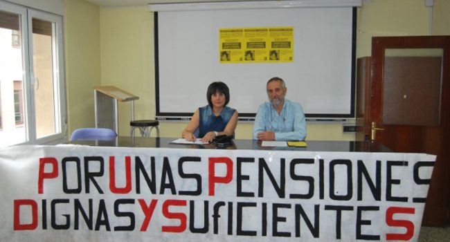 María Luisa García y José Vitoria durante la rueda de prensa.