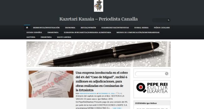 periodista canalla web