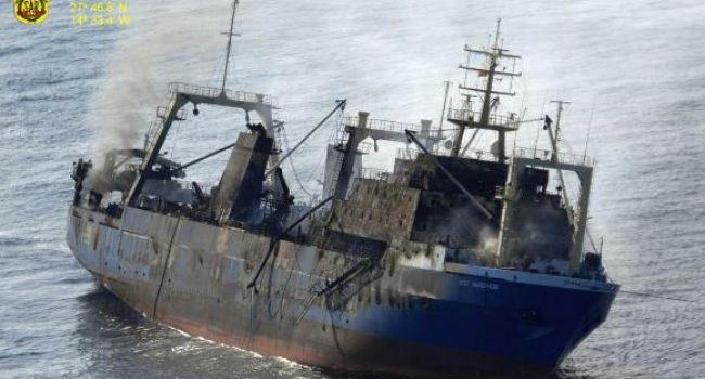 El buque ruso Oleg Naydenov a 15 millas de la costa de Gran Canaria