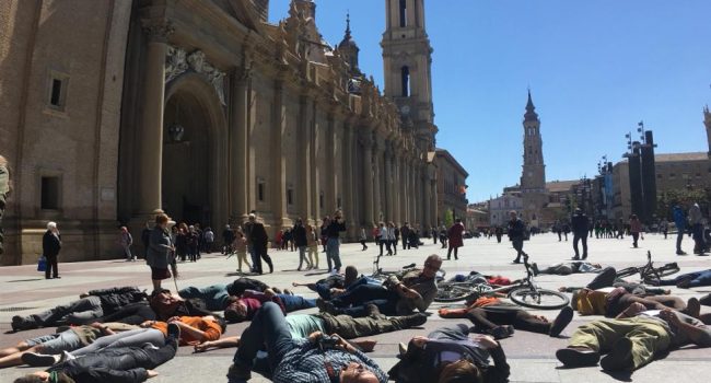 Foto: Extintion Rebellion Zaragoza.