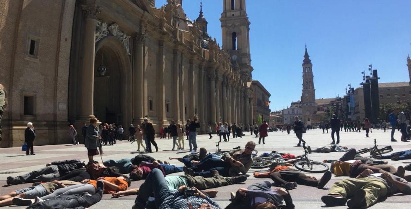 Foto: Extintion Rebellion Zaragoza.