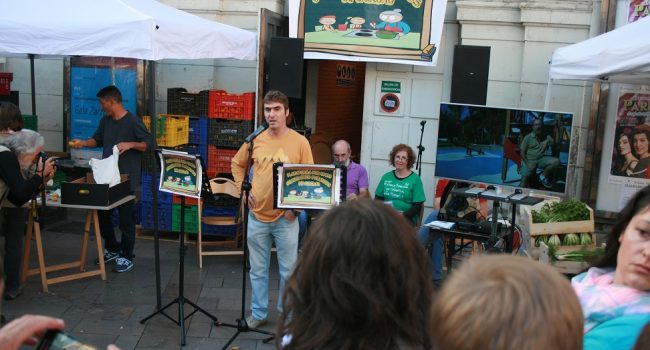 Acto de la Plataforma en 2014.