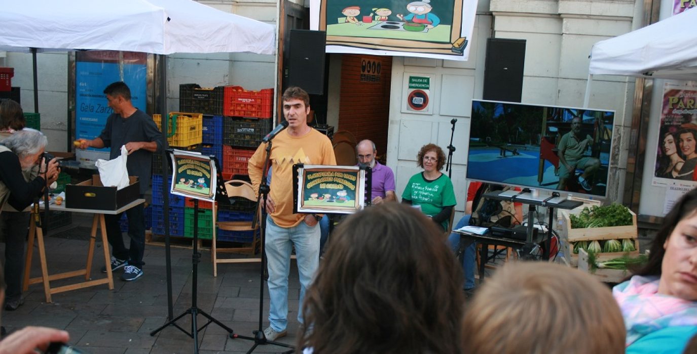 Acto de la Plataforma en 2014.