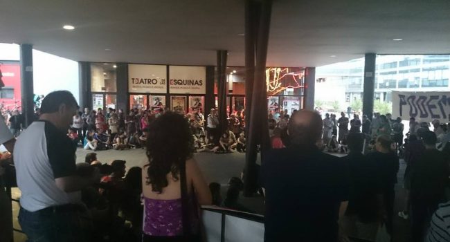 Imagen de una asamblea del Círculo Podemos Zaragoza. Foto: Podemos Zaragoza