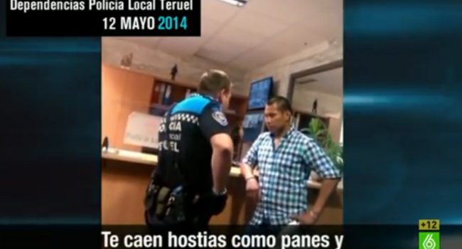 Imagen del vídeo difundido por El Intermedio.