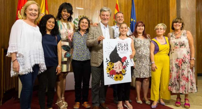 Pregoneras Pilares 2018. Foto: Miguel G. García
