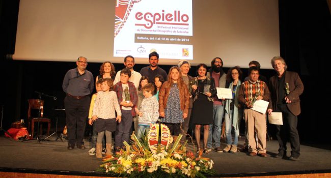 Personas premiadas en la pasada edición de Espiello.