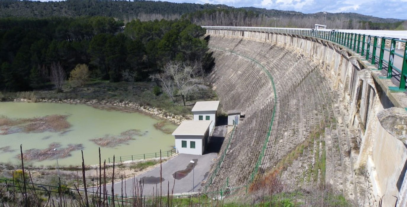 Presa de Ardisa. Foto: Coordinadora Biscarrués