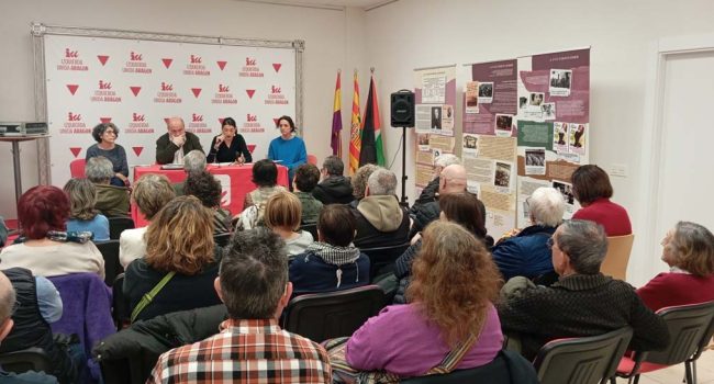 Un momento de la presentación de la exposición. | Foto: Fundación 14 d Abril