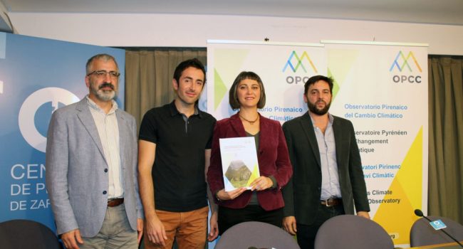 Presentación del informe del Observatorio Pirenaico del Cambio Climático.