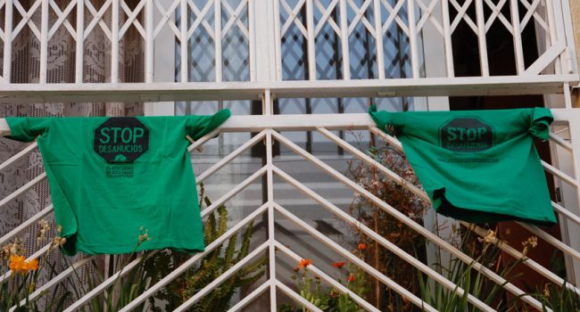 Foto: Campaña 'primavera verde' de la PAH