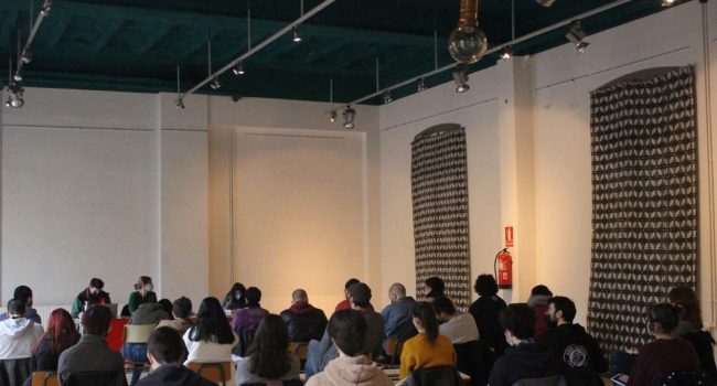 Sus militantes se reunieron en el CSC Luis Buñuel | Foto: Purna