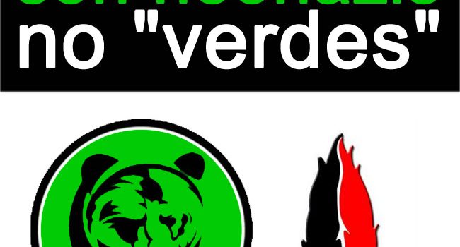 40 colectivos firmaron un manifiesto informando sobre la actuación de grupos ultraderechistas en Aragón, entre ellos Hispania Verde y MSR.