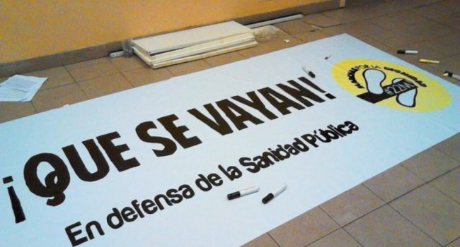 Foto: Marea Blanca Aragón / Marchas por la Dignidad