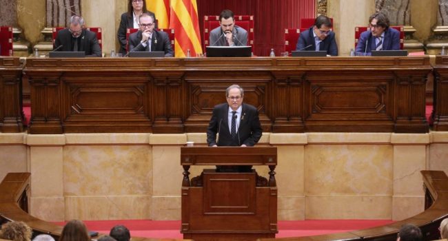 Quim Torra. Foto: @govern