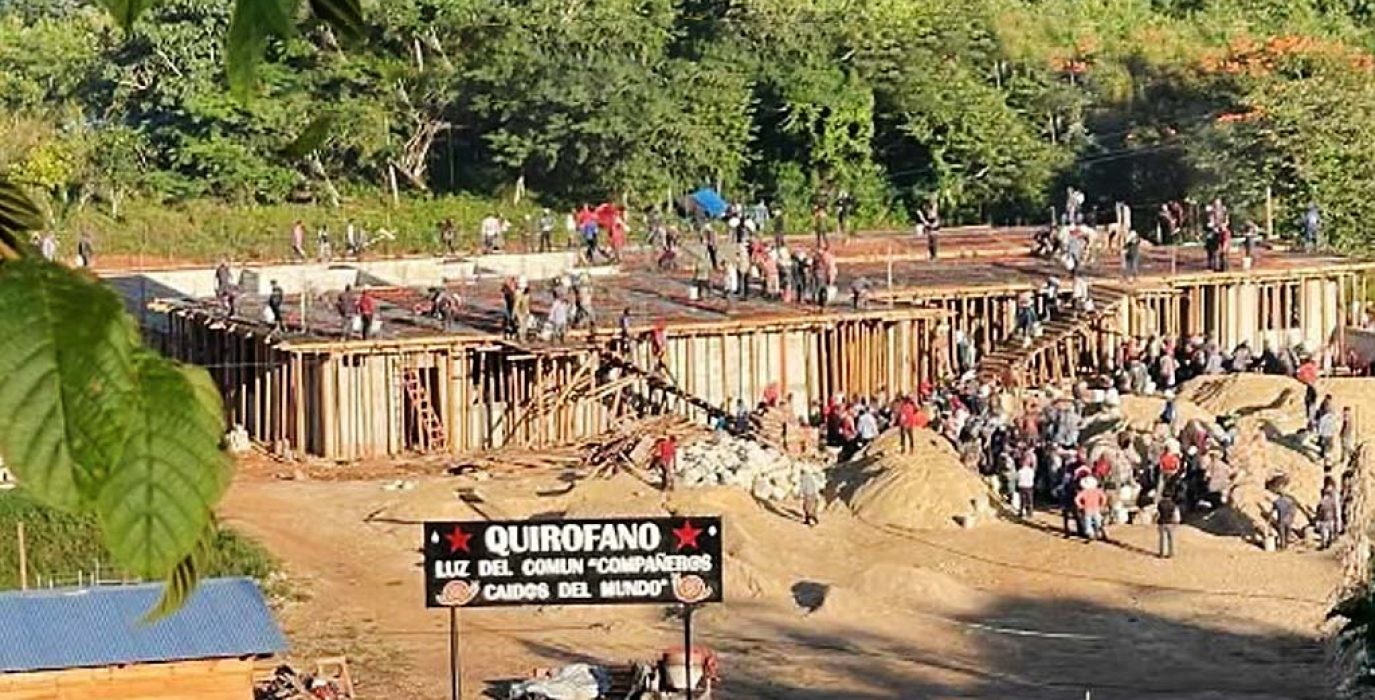 Las instalaciones en construcción