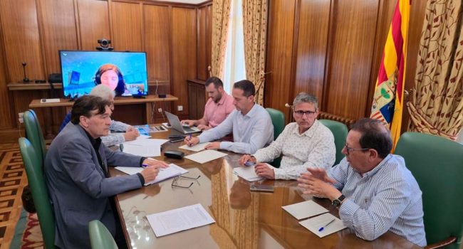 Un instante de la reunión. | Foto: TE