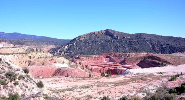 Mina de Riodeva. Foto: Alfredo Sánchez Garzón.
