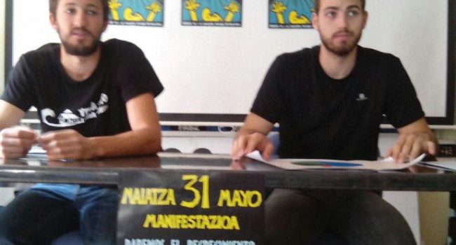 rueda de prensa mani Yesa No