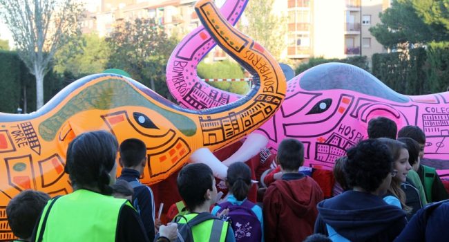 Los elefantes amigos de los Caminos se volvieron a encontrar.