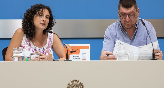 Arantza Gracia y José Mensat. Foto: Daniel Marcos