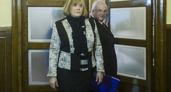 La jueza María Servini, en los juzgados de Gernika. Foto: Luis Jauregialtzo (Argazki Press)