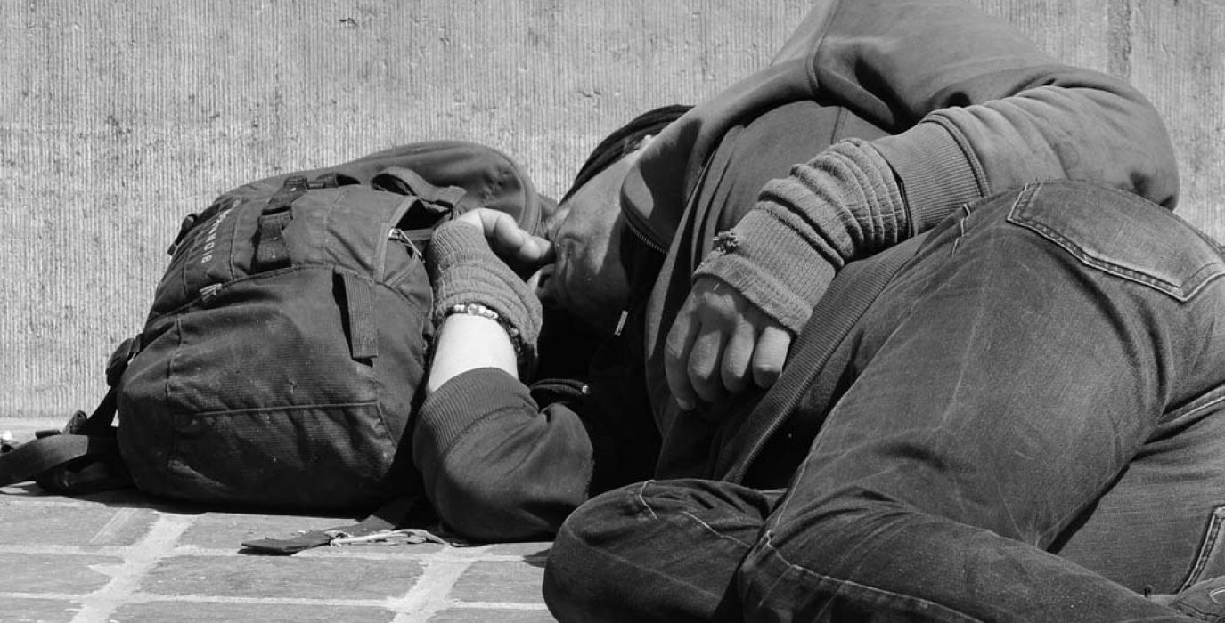 Una persona sin hogar. | Foto: Ben Kerckx - Pixabay.