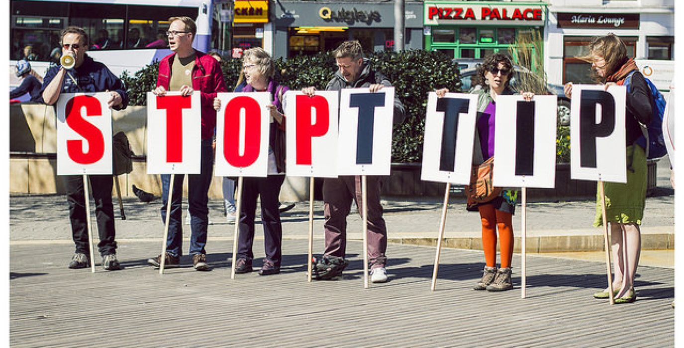 STOP TTIP Bristol. Foto: Global Justice Now