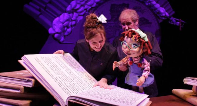 Una imagen de ‘La biblioteca imaginaria’ | Foto: Teatro Arbolé