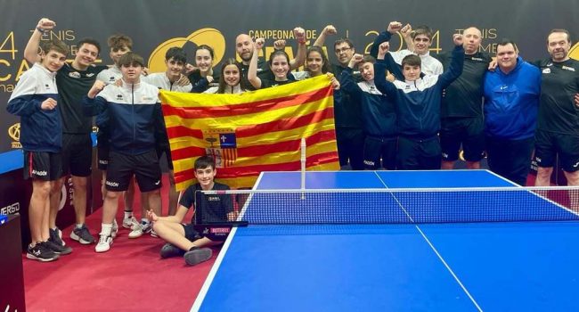 Una parte de la delegación aragonesa en el campeonato. | Foto: FATM