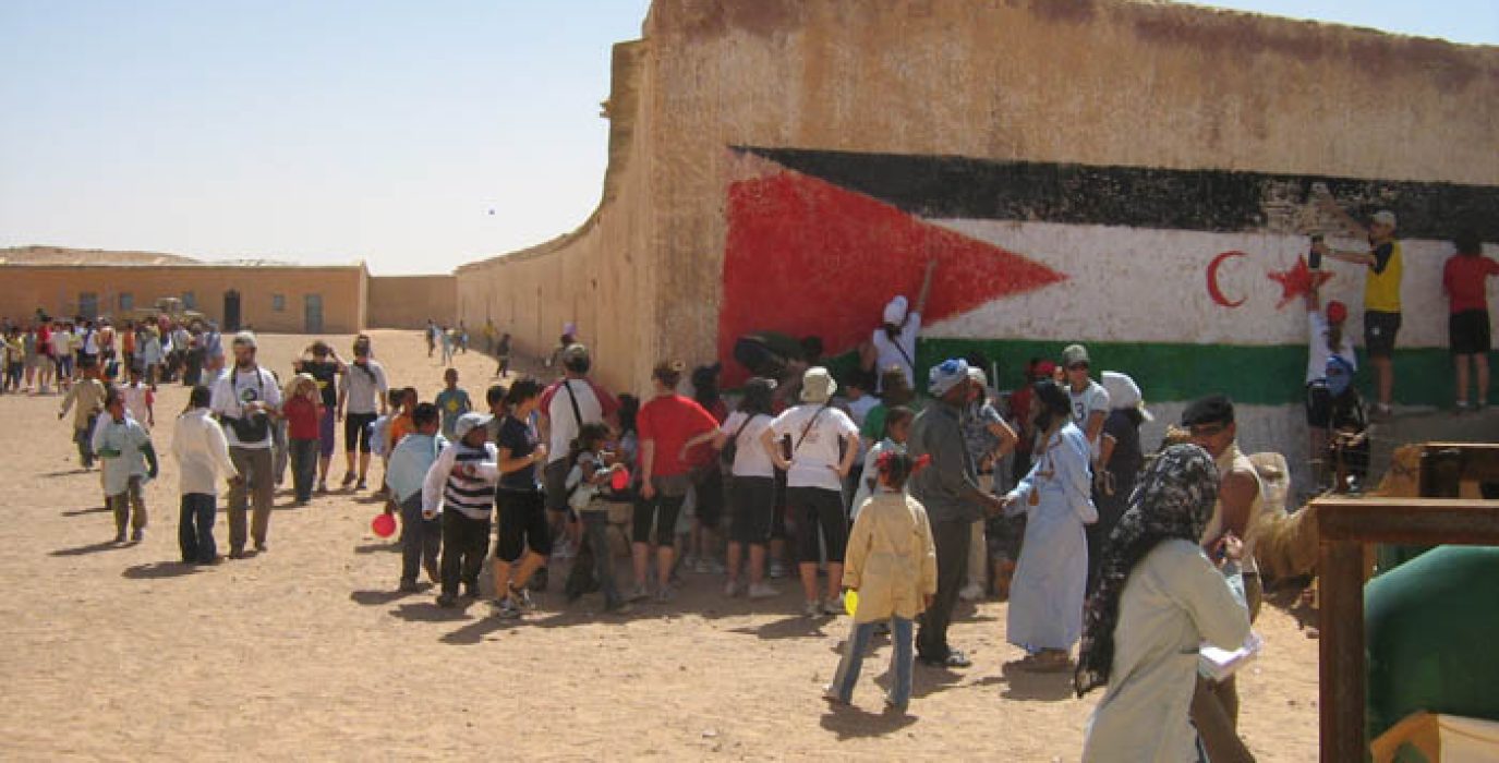 Campamento de refugiados de Tindouf.