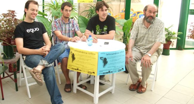 Rueda de Prensa del Ciclo. Foto: Círculo Solidario José Martí