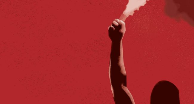 Extracto de la portada de "Ultras. Los radicales del futbol español" de Carles Viñas.