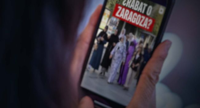 Recreación realizada usando la "portada" del vídeo difundido por Vox
