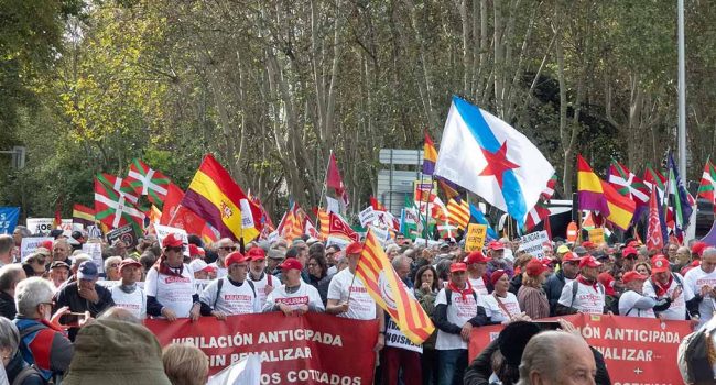 Instante de la marcha. Foto: COESPE