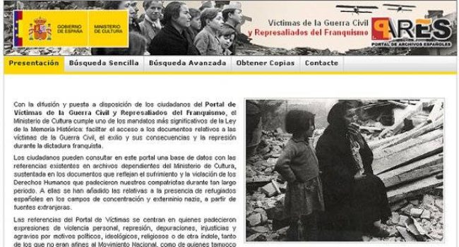 web memoria historica cancelada