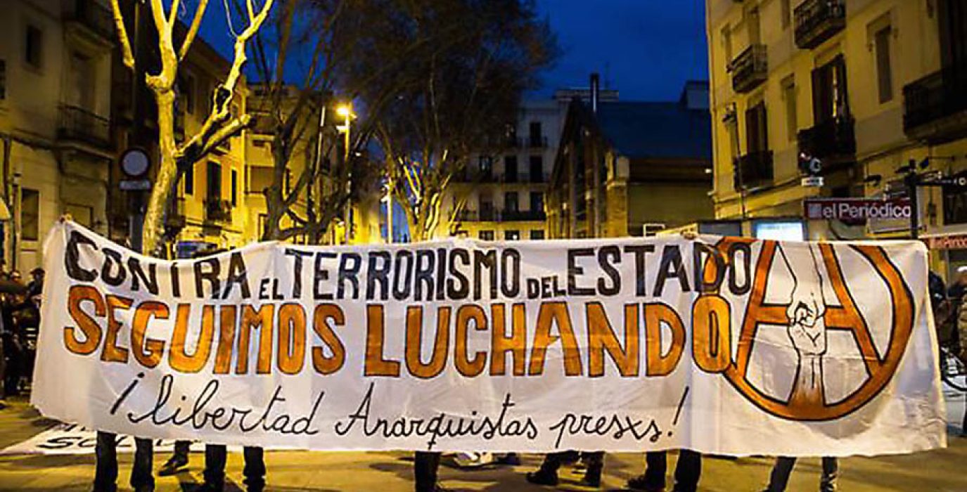 Manifestación contra la Operación Piñata. Foto:  Sergi Pujolar (Krasnyi BCN)