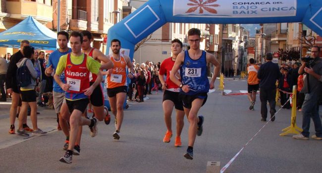 Un instante de la anterior edición. | Foto: Club de Atletismo Fraga
